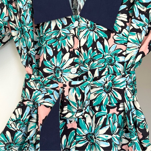 Storets Olivia Floral Belted Mini Dress. S/M Size, adjustable belt. - Picture 8 of 16